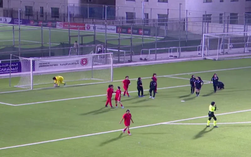 عمّان إف سي يحقق فوزًا تاريخيًا 35-0 على الحسين إربد في دوري المحترفات الأردني